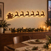 Light-Up Wooden Christmas Wall Decor Set