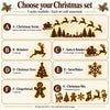 Light-Up Wooden Christmas Wall Decor Set