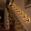 Light-Up Wooden Christmas Wall Decor Set