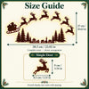 Light-Up Wooden Christmas Wall Decor Set